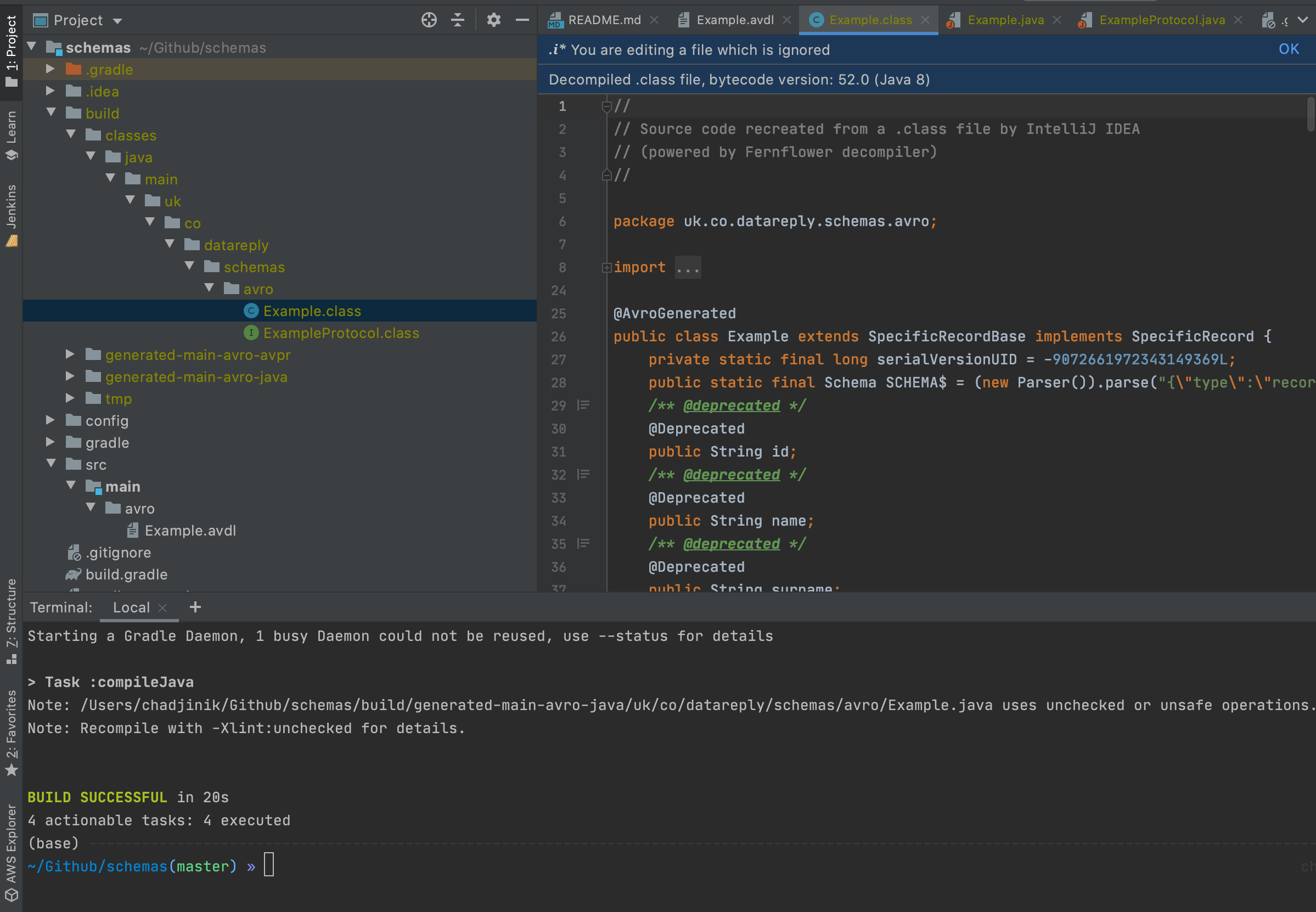 Harmonizing Avro and Python